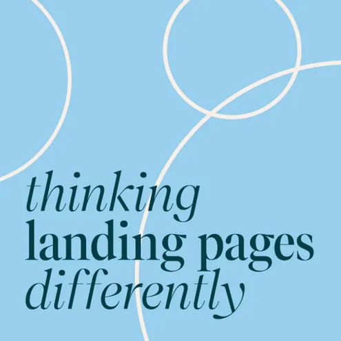 thinking landing pages differently at FLOCC marketing agency